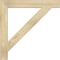 Ekena Millwork Traditional Block Rough Sawn Bracket, Douglas Fir, 4"W x 32"D x 32"H BKT04X32X32TRA05RDF - alternate 3